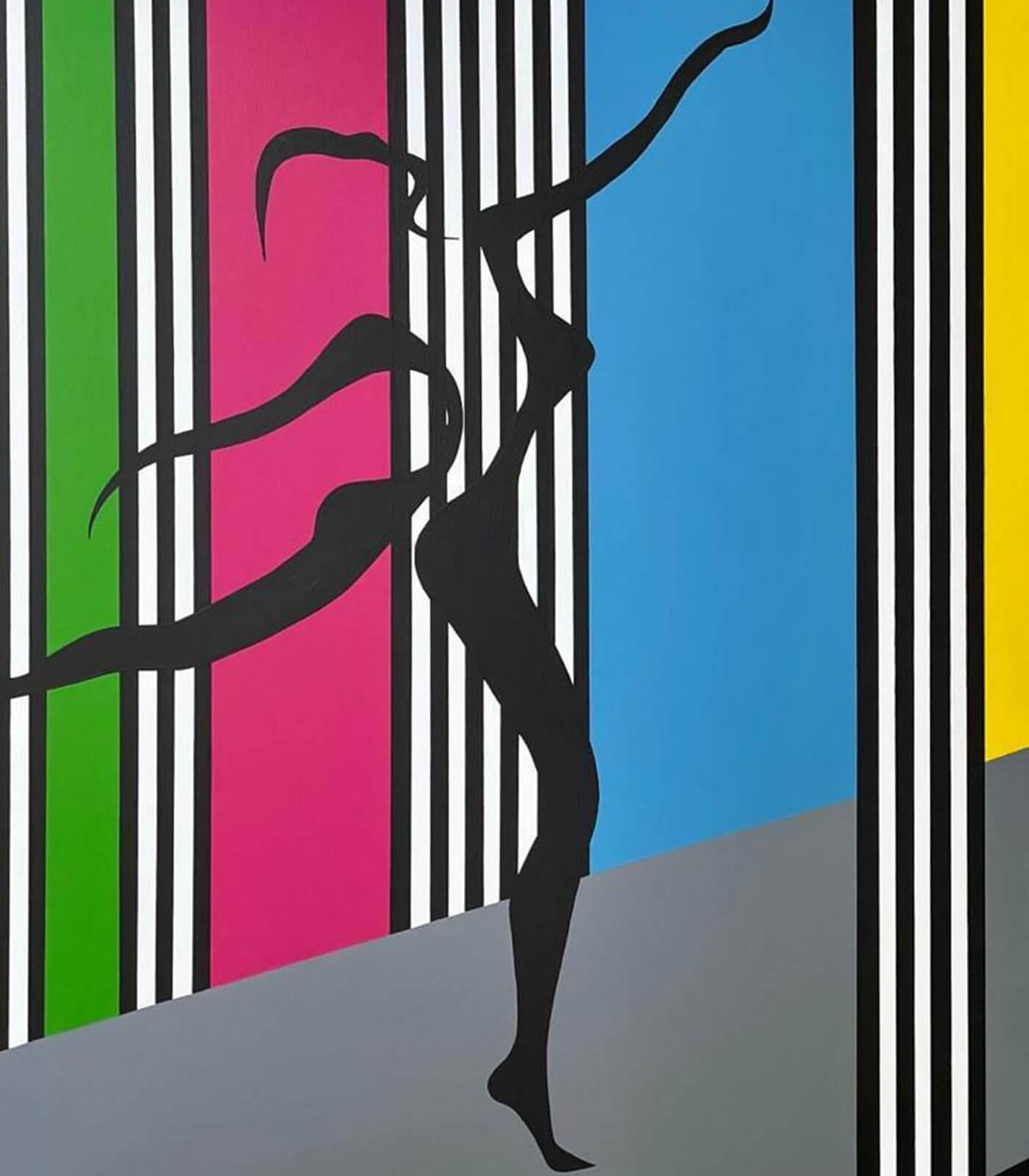 Danseuse - signé par l'artiste Ghita BNN.